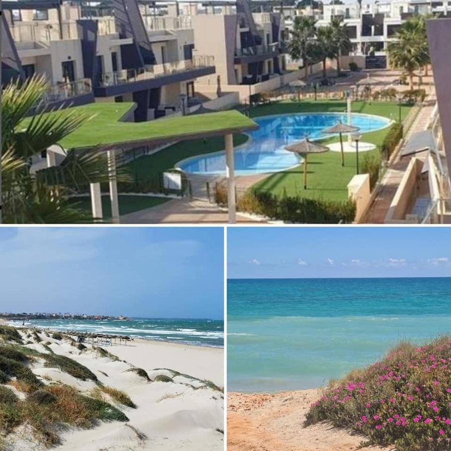 Higuericas Costa 222 Haerlig Takterrass Med Havsutsikt - Pool Och 250M Till Stranden Torre de la Horadada 外观 照片